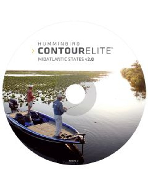 Humminbird Contour Elite PC Software V2 Mid-Atlantic States HUM6000442