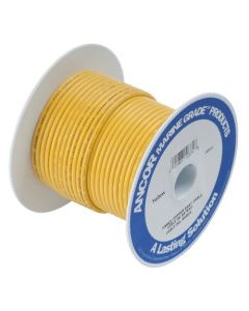 Ancor #4 Yellow 100' Spool Tinned Cooper ANC113910