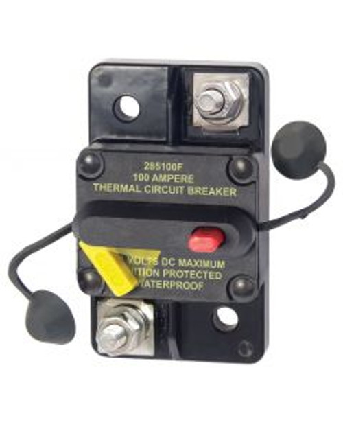 Blue Sea 285-Series 100 Amp Circuit Breaker Surface Mount BSS7187