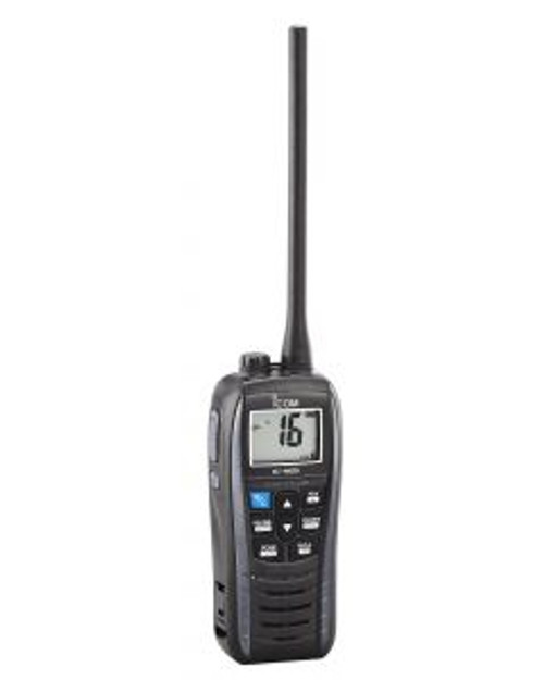 Icom M25 Floating Handheld VHF Metalic Gray 6 Watts ICOM25GRAY11USA