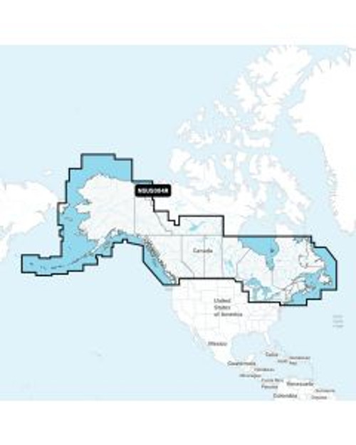 Garmin NSUS004R Navionics+ Canada & Alaska mcroSD GAR010C128820