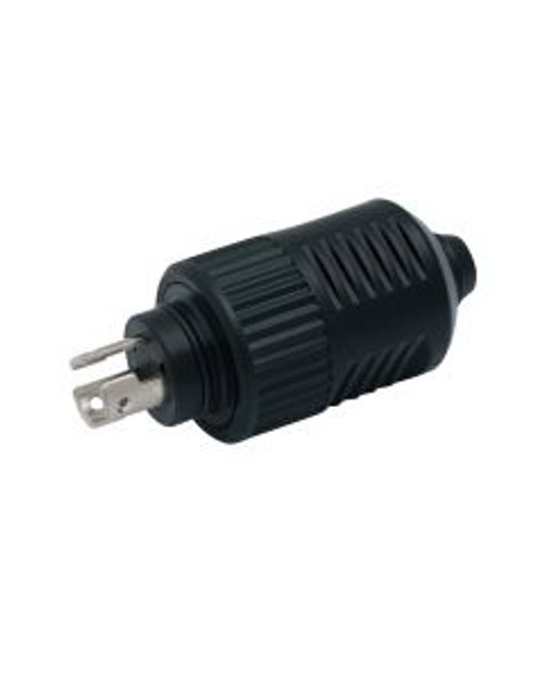 Marinco 12VBPS 3-Wire Connect Pro Plug Only Single Hole MRN12VBPS