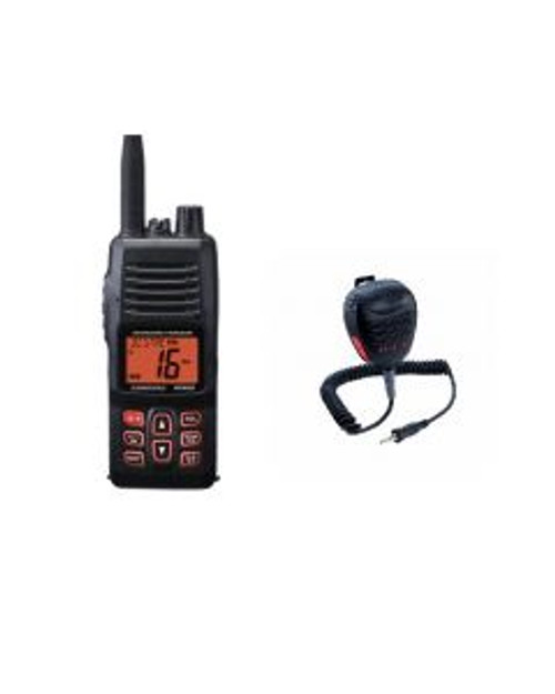 Standard HX400 5W Handheld VHF With CMP460 Speaker Microphone STDHX400BUNDLE