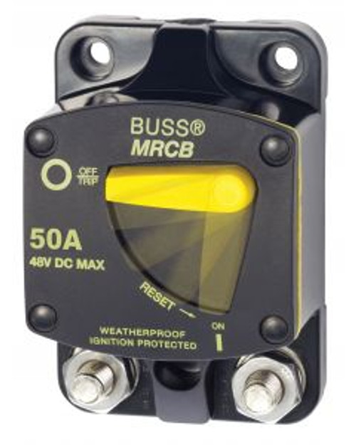 Blue Sea 187-Series 50 Amp Circuit Breaker Surface Mount BSS7139