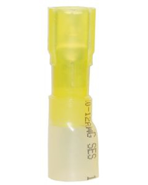 Ancor 10-12 Female Disconnect Heat Shrink Yellow 100 Pack ANC320899