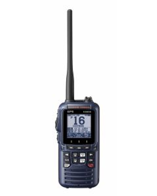 Standard HX890NB Handheld VHF 6W Class H DSC GPS Navy Blue STDHX890NB