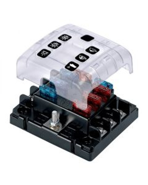 BEP ATC-6W Fuse Holder 6-Way with Cover BEPATC6W