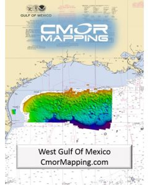 CMOR Mapping WGOM001R West Gulf of Mexico Raymarine CMOWGOM001R