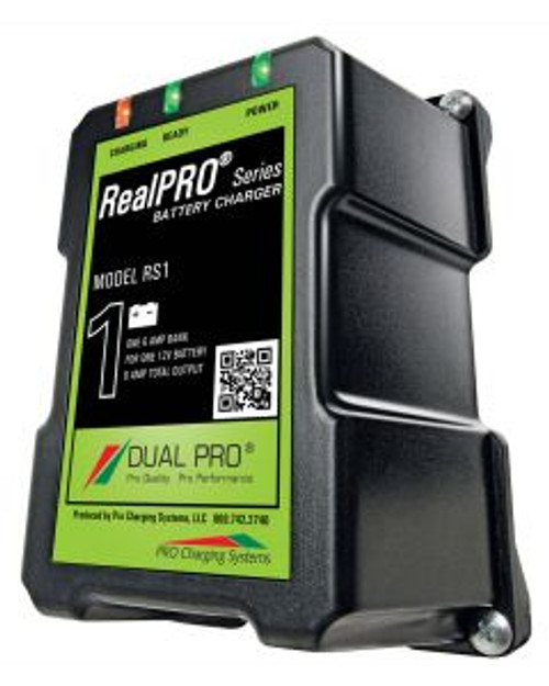 Dual Pro RS1 Battery Charger 1 Bank 6 Amps DPCRS1