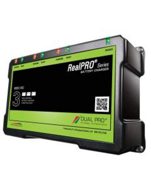 Dual Pro RS3 Battery Charger 3 Bank 18 Amps DPCRS3