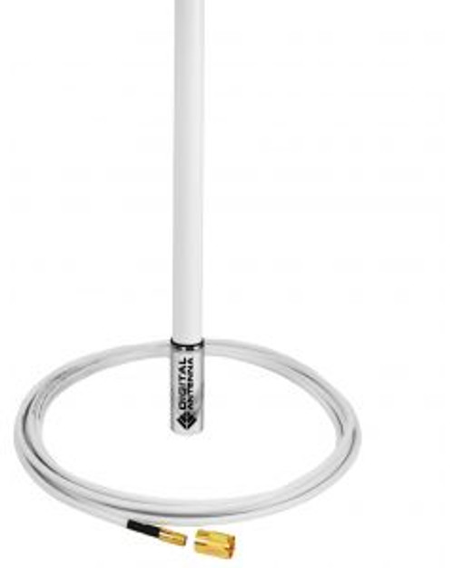 Digital 594-MW-S 4' White AIS Antenna 4.5dB DIG594MW