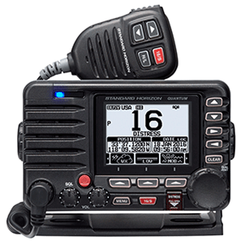 Standard Horizon Quantum GX6000 25W Commercial Grade Fixed Mount VHF w/NMEA 2000, Integrated AIS receiver, & Speaker Mic