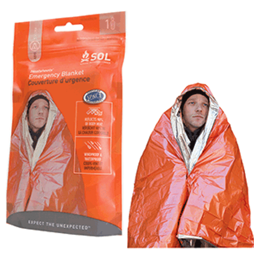 S.O.L. Survive Outdoors Longer Emergency Blanket S.O.L. Survive Outdoors Longer Emergency Blanket