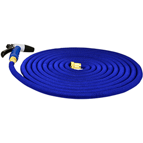 HoseCoil Expandable 75&#39; Hose w/Nozzle & Bag