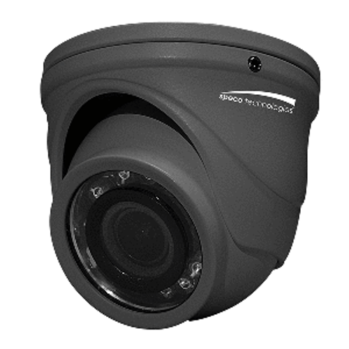 Speco 4MP HD-TVI Mini IR Turret w/2.9mm Lens - Grey