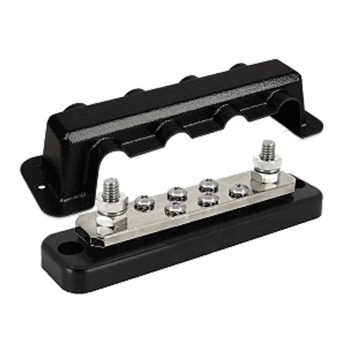 Victron Busbar 250A 2P w/6 Screws & Cover