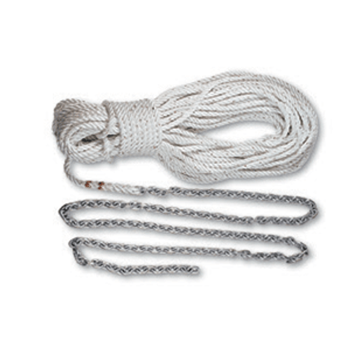 Lewmar Premium Anchor Rode 215&#39; - 15&#39; of 1/4" Chain & 200&#39; of 1/2" Rope w/Shackle