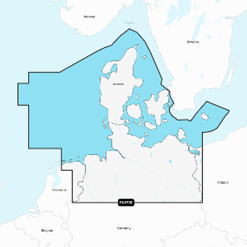 Garmin Navionics+ NSEU077R - Denmark & Germany, North - Marine Chart