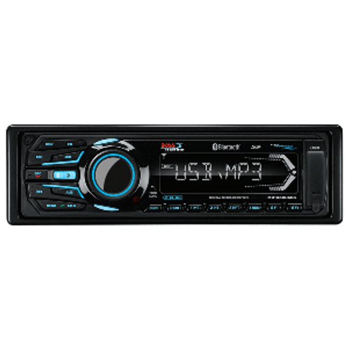Boss Audio MR1308UABK Bluetooth&reg; - Fully Marinized MP3-Compatible Digital Media Receiver w/USB & SD Memory Card Ports & Aux Input