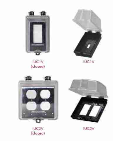 Westgate Lighting IUC-SERIES IN-USE WEATHERPROOF COVERS 1-9/16" DEEP"