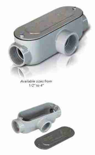 Westgate Lighting T-SERIES THREADED CONDUIT BODIES TYPE "T"" SERIES"