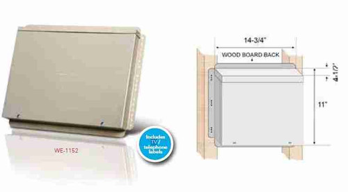 Westgate Lighting WE-1152-SERIES MODULAR INTERFACE COMMUNICATION ENCLOSURES