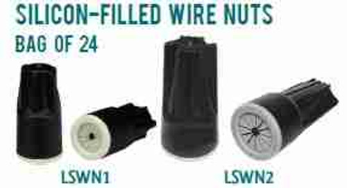 Westgate Lighting LSWN-SERIES SILICON-FILLED WIRE NUTS: BAG OF 24