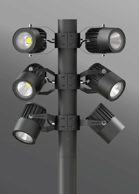 Ligman Lighting USA UOD-21XXX Odessa Cluster Column