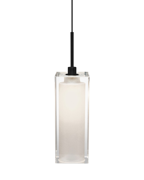 Stone Lighting PD222 Crystal Rectangle Pendant