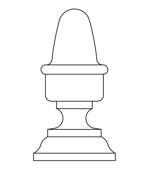 StressCrete Group Finial #3 Arms & Accessories