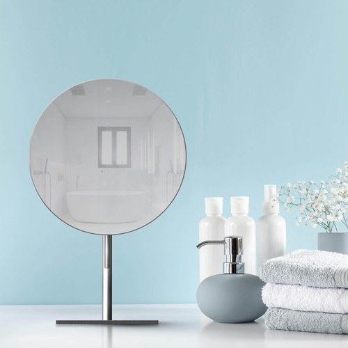 Majestic Mirror & Frame 9020 Chrome Makeup Mirrors 8" Diameter