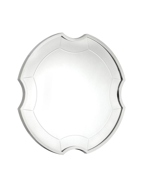 Majestic Mirror & Frame 3340-P Stainless Decorative Framed Mirror 33_33
