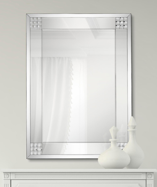 Majestic Mirror & Frame 3242-B Mirror on Mirror Decorative Framed Mirror 32 X 44