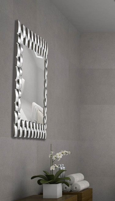 Majestic Mirror & Frame 2715-P Convex Mirror Panels Contemporary Mirrors