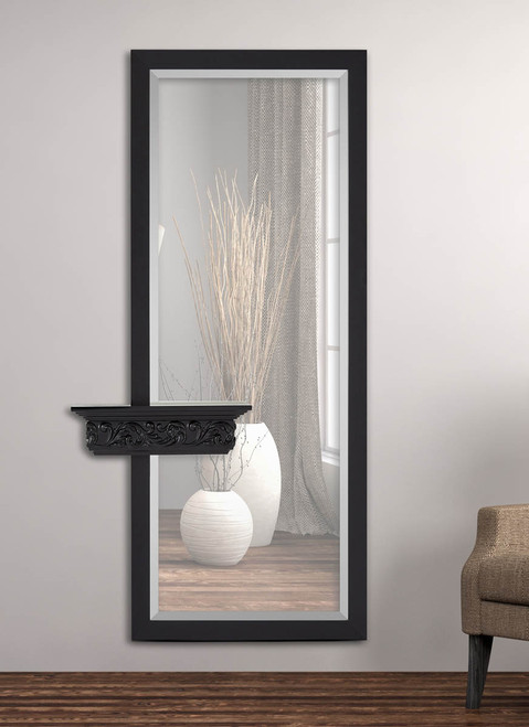 Majestic Mirror & Frame 2664-B Semi Gloss Black Closeout