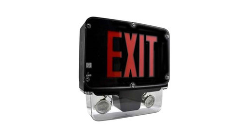 Endeavor Lighting NEZXSC All LED NEMA4X/NSF Exit &amp; Emergency Combo