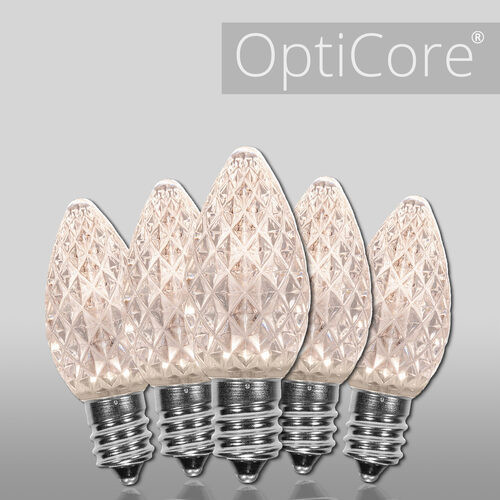 Wintergreen Corporation 72609 C7 Warm White OptiCore LED Bulbs