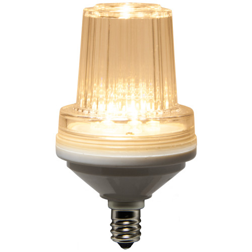WGC-50167 - C7 Warm White LED 130V Strobe Single Bulb - Wintergreen Corporation