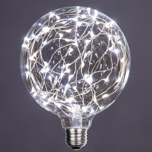 WGC-78468 - G125 Cool White LEDimagine Fairy Light Bulbs - Wintergreen Corporation