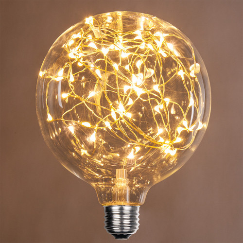 WGC-78469 - G125 Warm White LEDimagine Fairy Light Bulbs - Wintergreen Corporation
