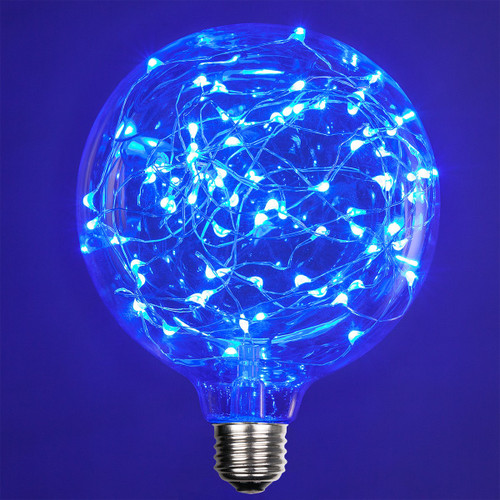 WGC-78466 - G125 Blue LEDimagine Fairy Light Bulbs - Wintergreen Corporation