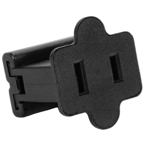 Wintergreen Corporation 67012 Black Polarized Female Zip Plug, SPT1