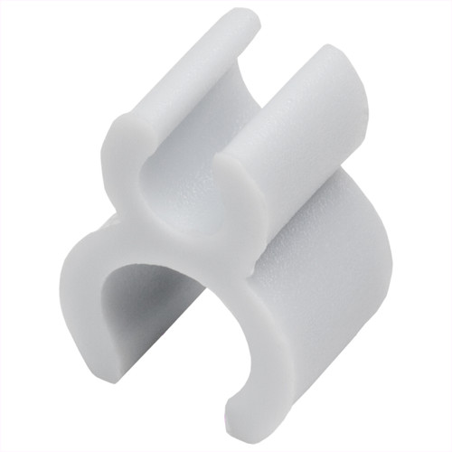 WGC-76437 - 3/16" White Sculpture Clip, 100-Pack - Wintergreen Corporation