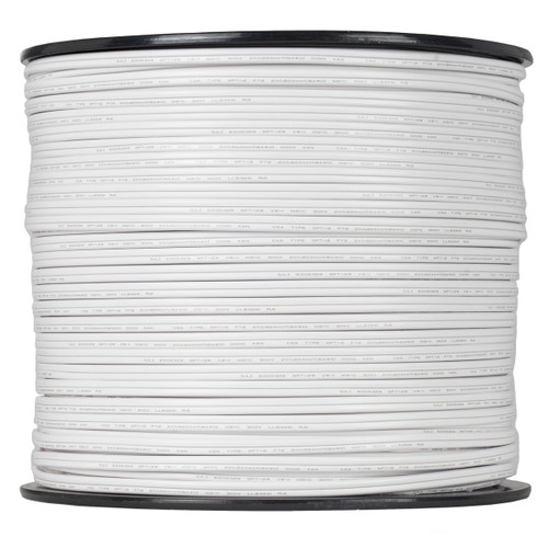 WGC-20278 - 1000' White Outdoor Zip Cord Wire, SPT2W - Wintergreen Corporation