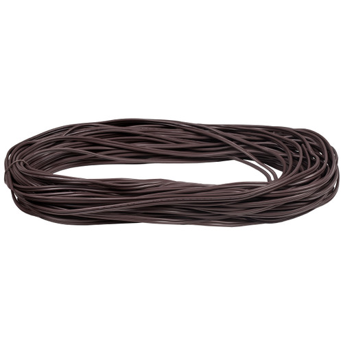 WGC-72935 - 100' Brown Outdoor Zip Cord Wire, SPT1W - Wintergreen Corporation