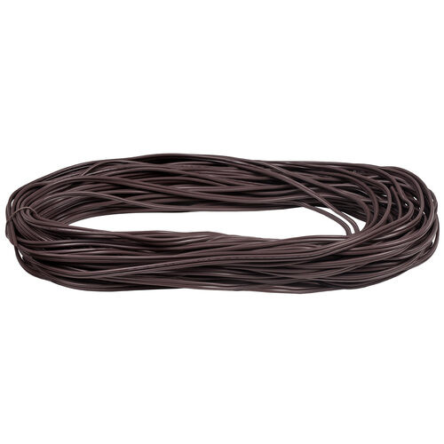 Wintergreen Corporation 72935 100' Brown Outdoor Zip Cord Wire, SPT1W