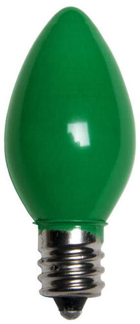 Wintergreen Corporation 15115 C7 Green Opaque Bulbs