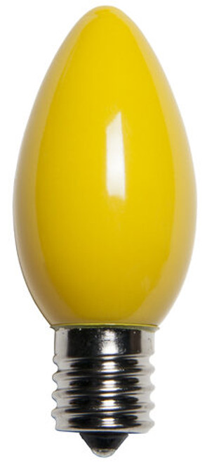 Wintergreen Corporation 15140 C9 Yellow Opaque Bulbs