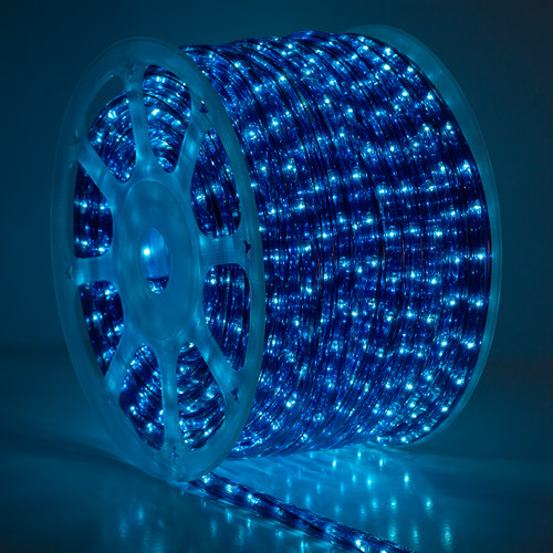 WGC-80318 - Blue Incandescent Rope Light, 150' - Wintergreen Corporation