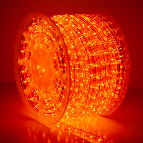 WGC-80329 - Orange Incandescent Rope Light, 150' - Wintergreen Corporation